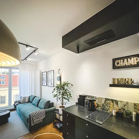 Apartment Stylish Asylum Quality, Quiet, Great Location Krakow